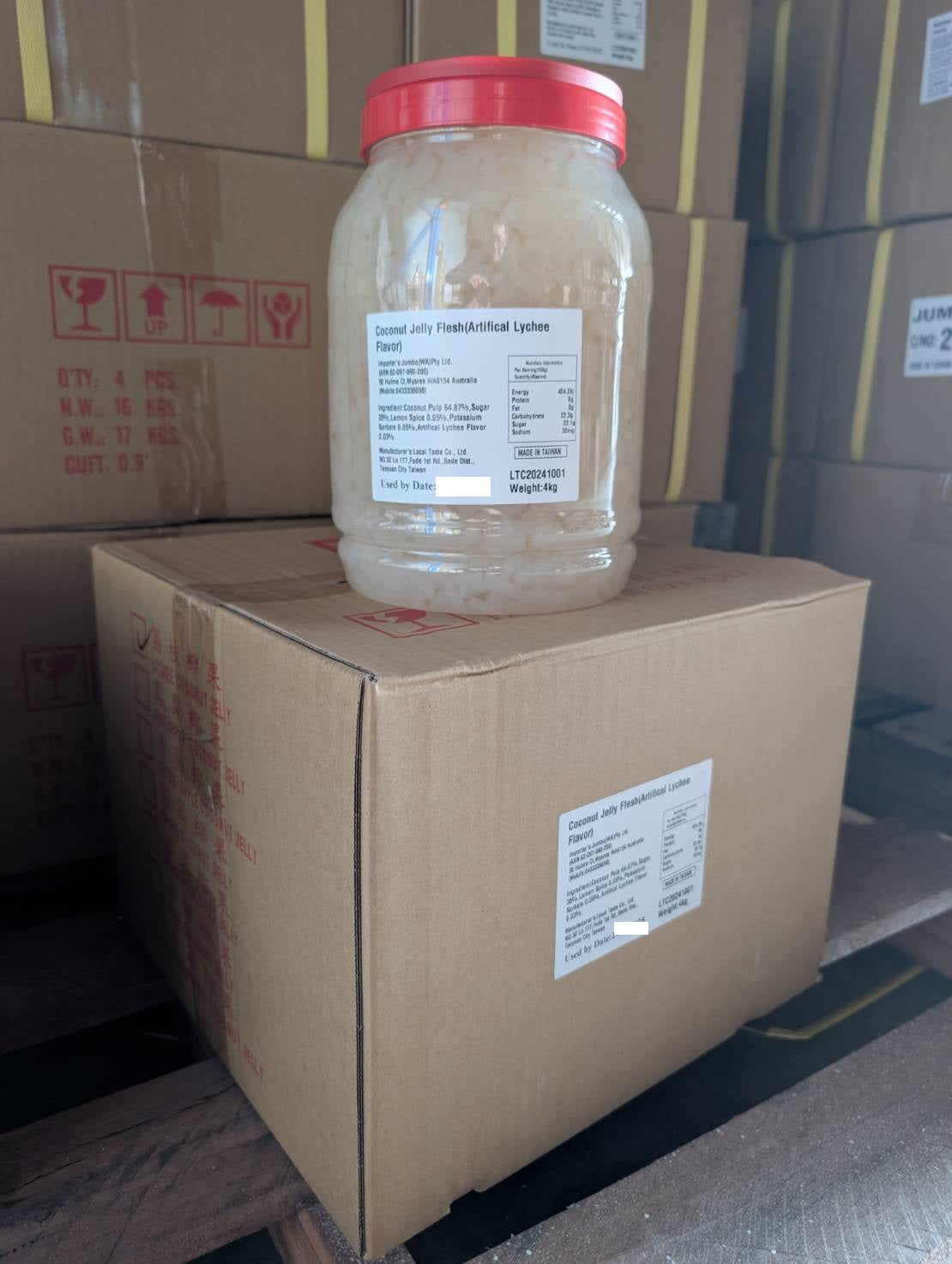 Lychee Jelly (CTN) - Bubble Tea Wholesaler WA