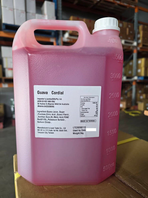 Guava (red) Cordial