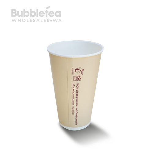 Compostable16oz cold drinks Paper Cup
