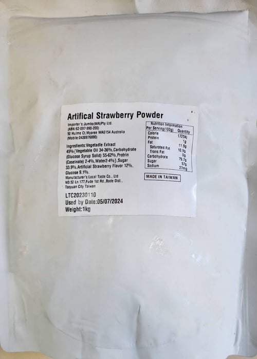 Strawberry powder